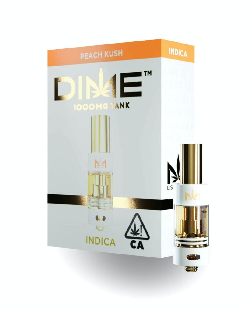 DIME 1000mg Cartridge - Peach Kush