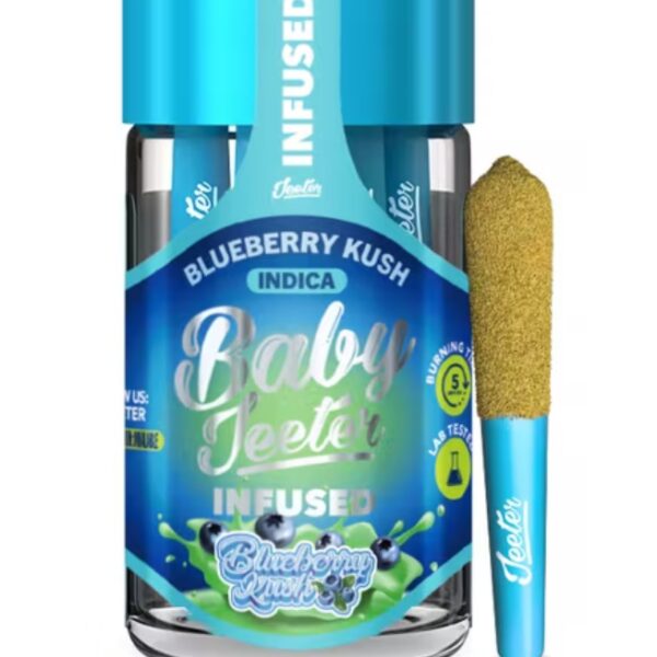 Baby Jeeter Infused - Blueberry Kush - Online Cannabis Dispensary In ...