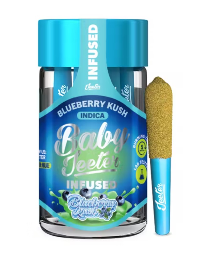 Baby Jeeter Infused - Blueberry Kush - Online Cannabis Dispensary In ...