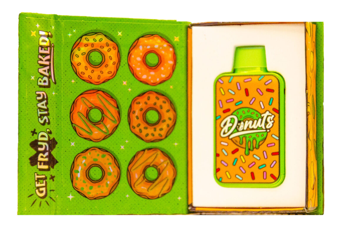 FRYD X DONUTS Disposable Rechargeable Vape Carts - 2 grams